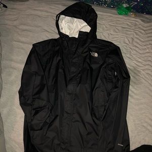 North face hyvent 2.5L rain jacket men’s Large